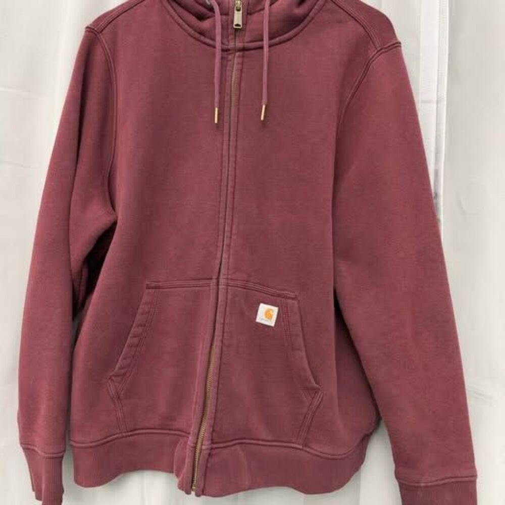Carhartt Womens Clarksburg Full-Zip Hoodie in color Fudge Heather - 2XL